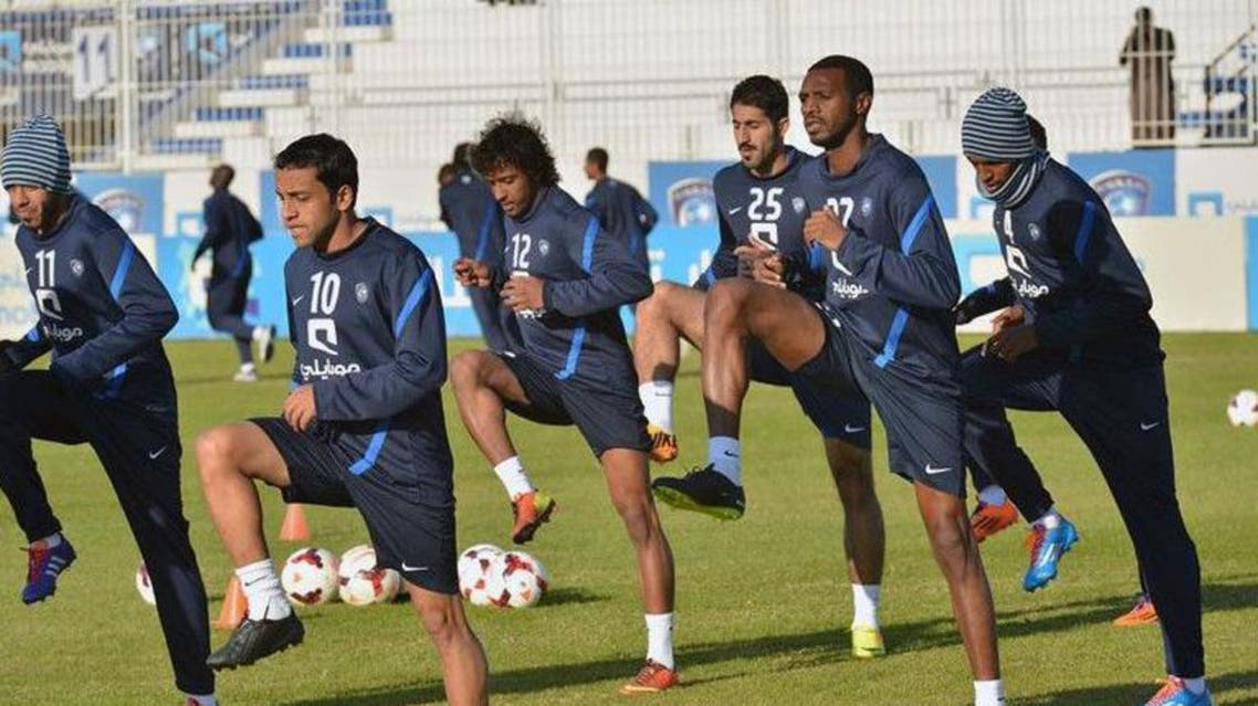 كريري في تدريبات الهلال