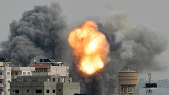 ناکہ بندی کے شکار غزہ پر اسرائیلی جنگی طیاروں کی بمباری