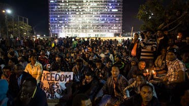 Africans protest in Israel