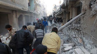 Activists: Over 500 killed in Aleppo airstrikes