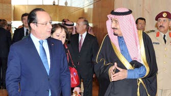 France affirms Saudi support on Syrian crisis 