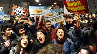 Passenger beating sparks Turkey metro demos      