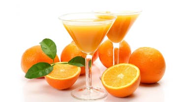 عصير برتقال البرتقال