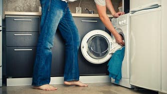 Naked Australian gets stuck in washing machine