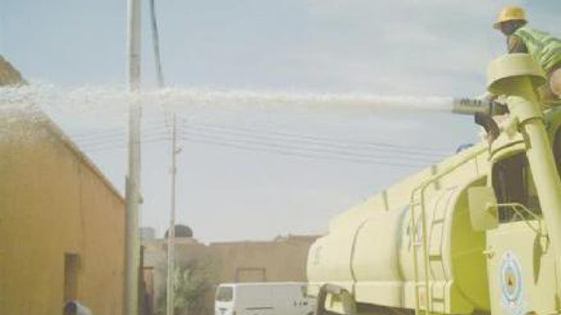 حريق حفر الباطن