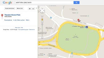 Google says sorry to Germany over ‘Adolf Hitler Square’