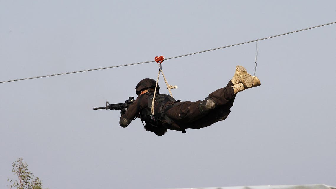 Drill in northern Beirut