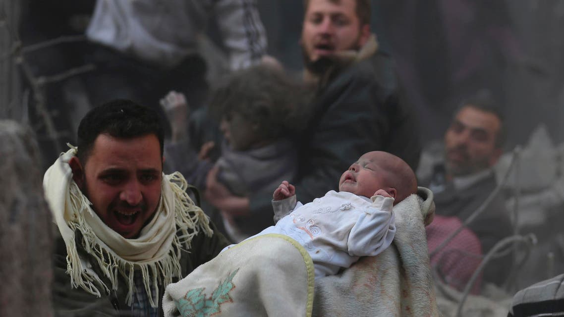 Syrian child (Reuters)