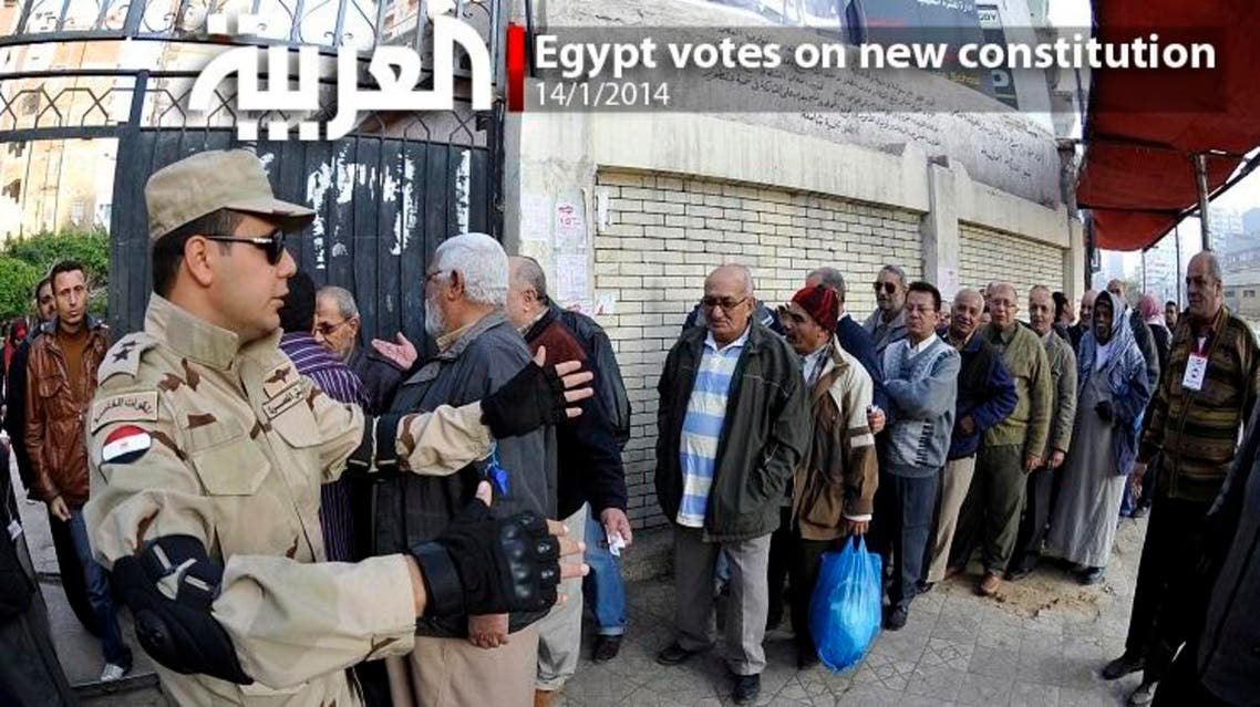 Egypt votes on new constitution