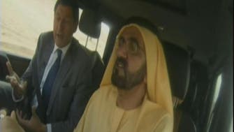 Dubai ruler takes journalist out for a spin