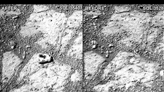 Scientists baffled by sudden ‘mystery rock’ on Mars
