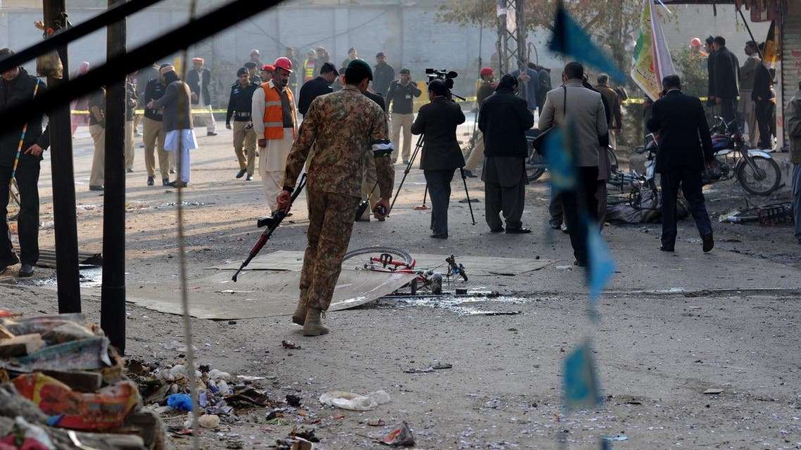 Aftermath of deadly blast in Pakistan