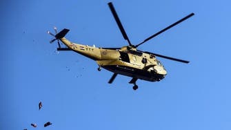Jihadist group claims downing of Egypt army helicopter