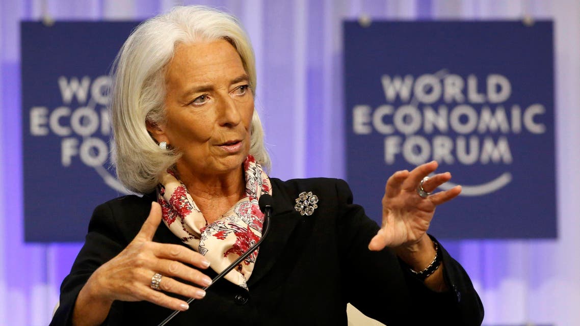 كريستين لاغارد دافوس christine lagarde