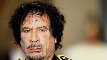 معزول لیبی صدر معمر قذافی