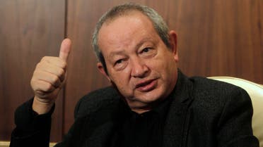 The Egyptian tycoon Naguib Sawiris says he will only invest in Telecom Italia if the Madrid-based Telefonica exits. (File photo: Reuters)