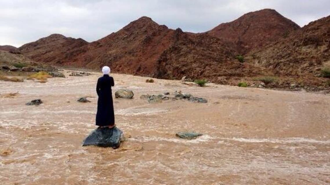 أمطار في تبوك