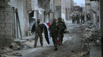 Syrian army secures mountain area near Damascus