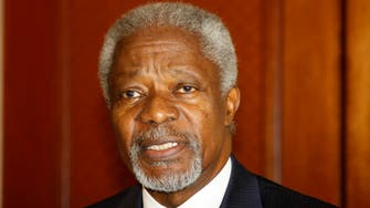 Kofi Annan sees chance of Syria peace in U.S.-Russia talks 