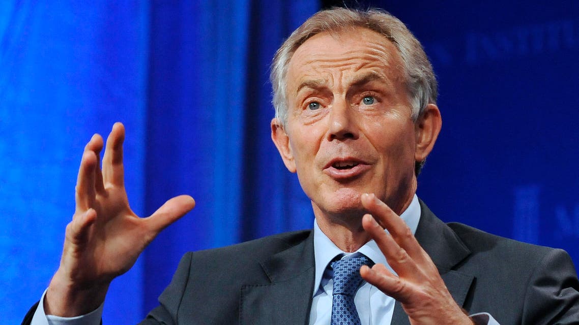 Former British Prime Minister Tony Blair said in 2013 that the alternative to the ouster of Mohammad Mursi was chaos. (Reuters)