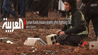 Syrian Kurds mourn deaths after fighting ISIS