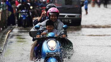 Water, water, everywhere in Jakarta 