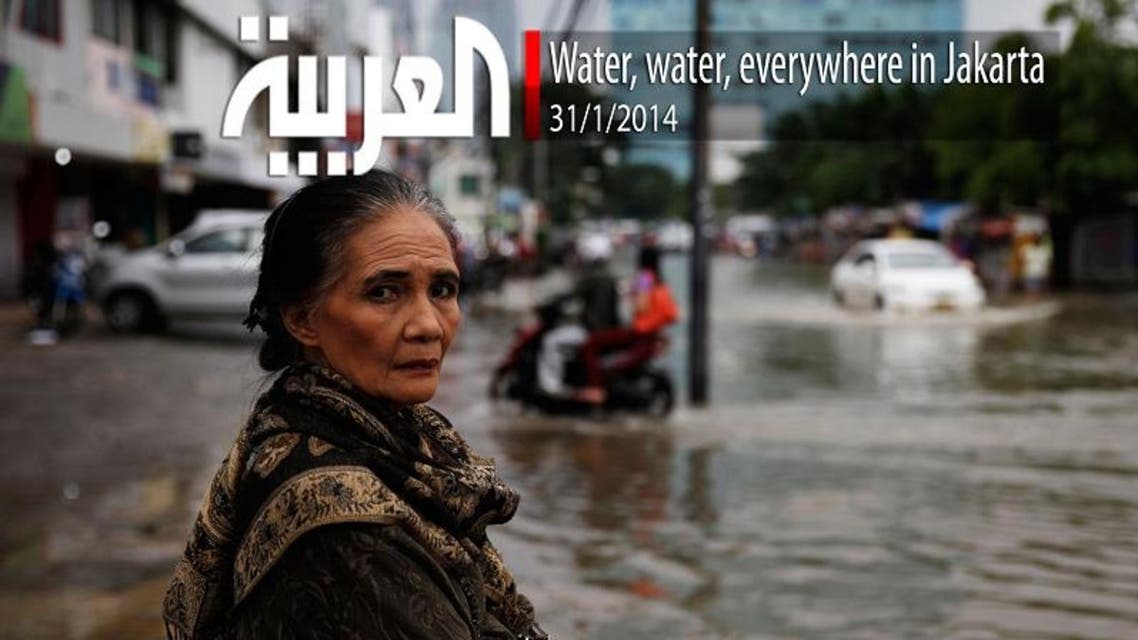 Water, water, everywhere in Jakarta