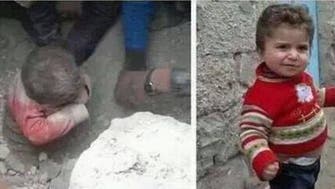 Syrian ‘miracle baby’ seen in video after dramatic rescue from rubble