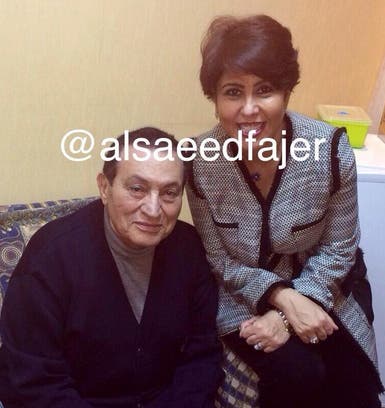 فجر السعيد مع حسني مبارك