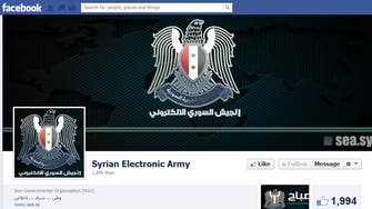 Syrian group claims to hack Facebook domain