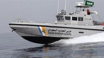 ‏‫حرس الحدود ينقذ قارباً في جدة