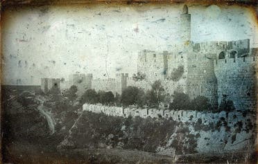 The first-ever known photographs of Jerusalem were taken in 1844 by a French photographer. (Photo courtesy: Smithsonian)