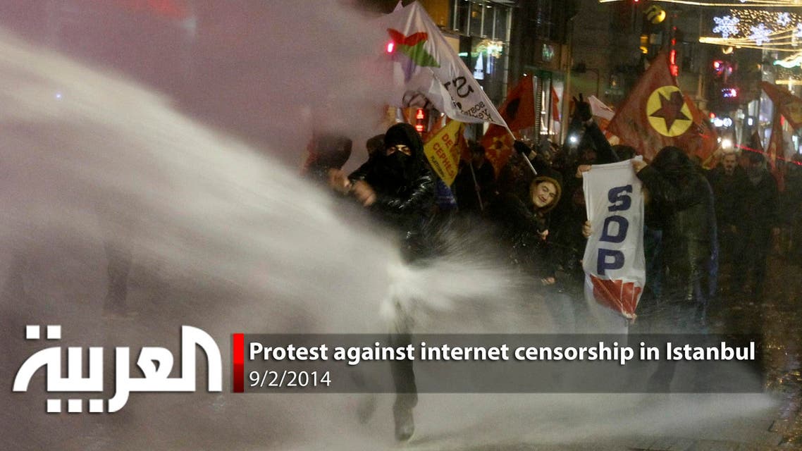 Protest against internet censorship in Istanbul