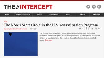  The Intercept goes live with focus on NSA leaks