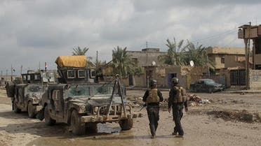 قوة عسكرية من الجيش العراقي في الرمادي