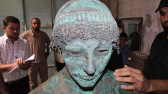 Statue of Greek god Apollo found in Gaza Strip