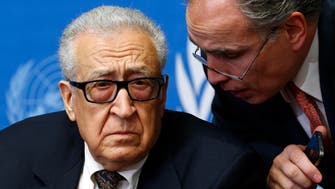1800GMT: Brahimi to meet U.S., Russian officials on Syrian peace talks 