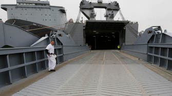 U.S. ship on Syria chemical arms mission in Spain 