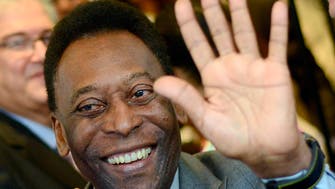 Brazilian football star Pelé in Egypt after 41 years 