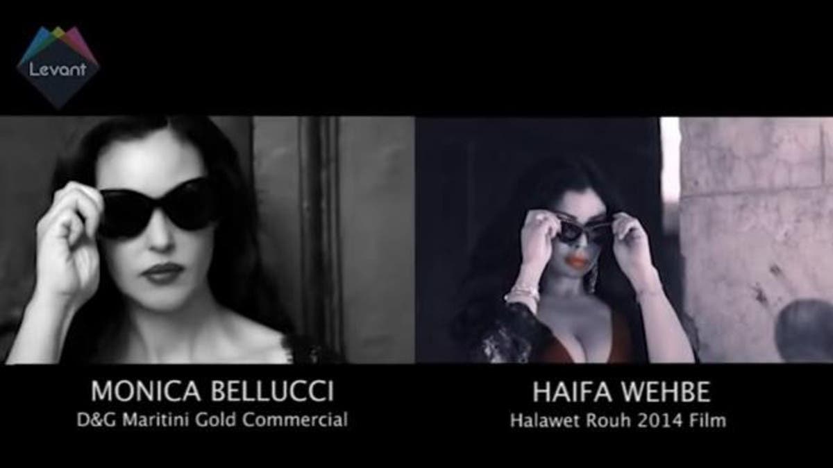 Déjà vu? Haifa Wehbes bid to be Monica Bellucci Al Arabiya English image picture