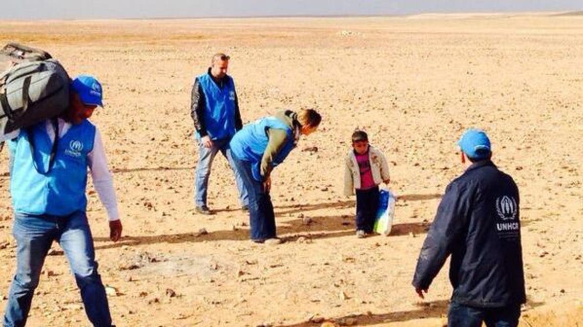 طفل سوري لاجئ اسمه مروان ضائع في صحراء الأردن
