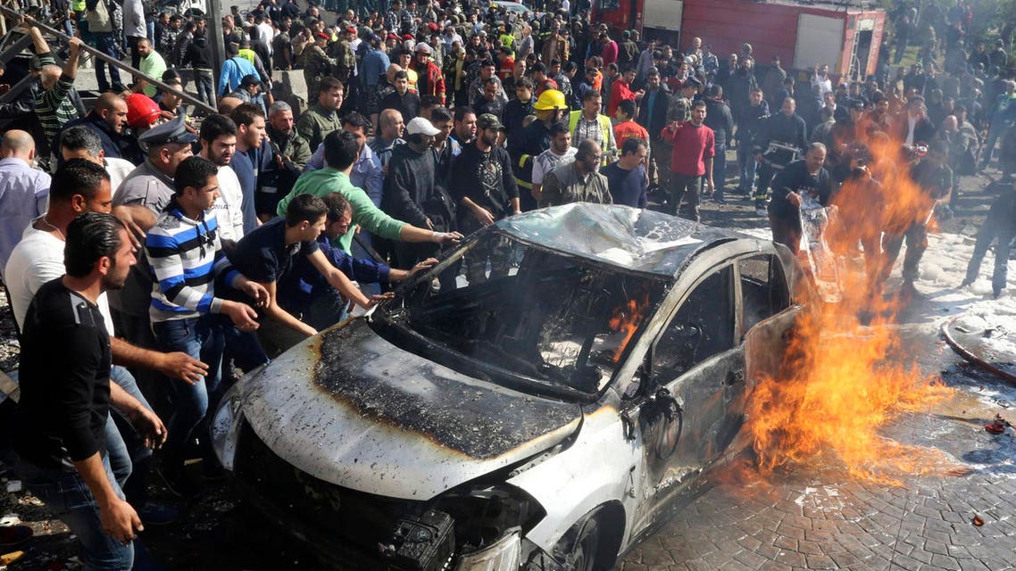 Suicide blasts in Beirut
