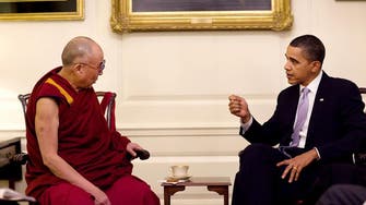 أوباما يلتقي الدالاي لاما في غرفة خرائط خشية التنين