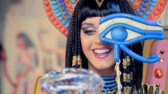 Katy Perry debuts as Egypt’s Queen Cleopatra 