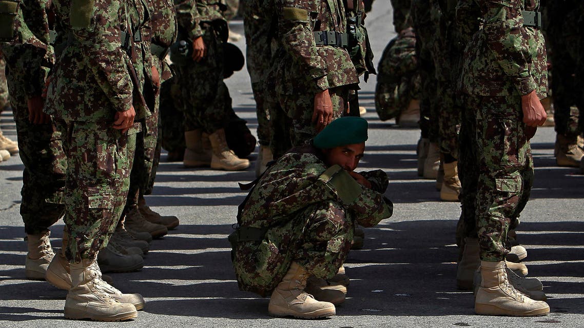 Seven other soldiers were kidnapped and Afghan forces have launched an operation to free them