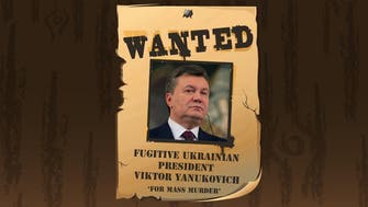 Former Ukraine president wanted for murder