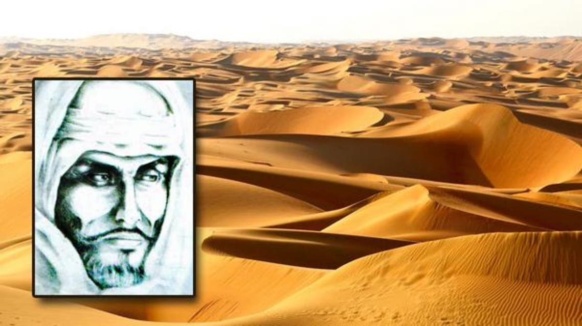 رسم للشاعر شليويح العطاوي