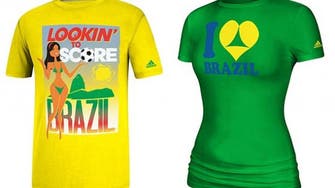Footie fetish: ‘Sexual’ World Cup t-shirts upset Brazil 