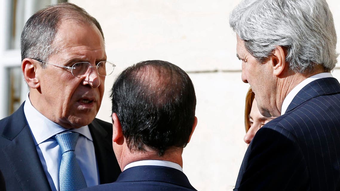 سيرغي لافروف وجون كيري