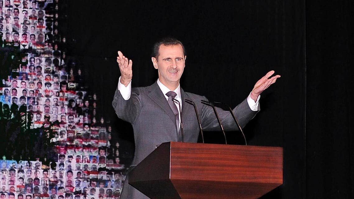 Syria's President Bashar al-Assad speaks at the Opera House in Damascus in this January 6, 2013 file photo. (Reuters)